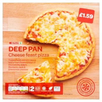 Spar Deep Pan Cheese Feast Pizza