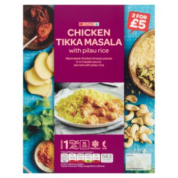 SPAR Chicken Tikka Masala with Pilau Rice 450g