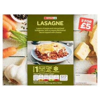 SPAR Lasagne 450g