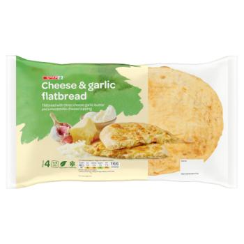 SPAR Cheese & Garlic Flatbread 230g