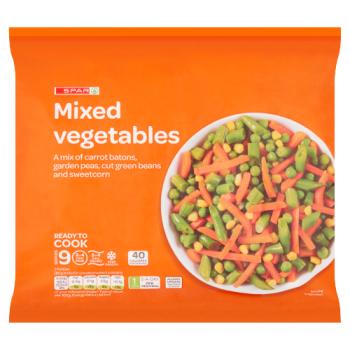 SPAR Mixed Vegetables 750g