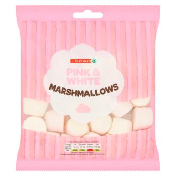 Spar Pink & White Marshmallows 180g