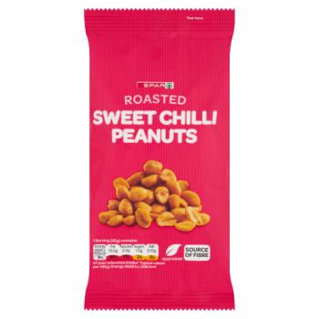 SPAR Roasted Sweet Chilli Peanuts 150g
