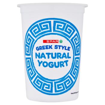 Spar Greek Style Natural Yogurt 500g