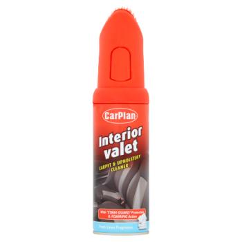 CarPlan Interior Valet Carpet & Upholstery Cleaner 400ml