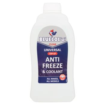 Bluecol 'u' Clear Universal Top-Up Anti Freeze & Coolant 1 Litre