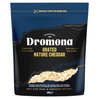 Dromona Grated Mature Cheddar 200g