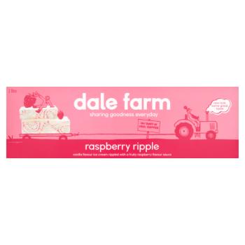 Dale Farm Raspberry Ripple 1 Litre