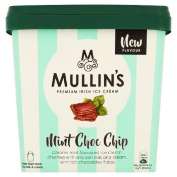 Mullin's Premium Irish Ice Cream Mint Choc Chip 900ml