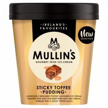 Mullin's Gourmet Irish Ice Cream Sticky Toffee Pudding 500ml