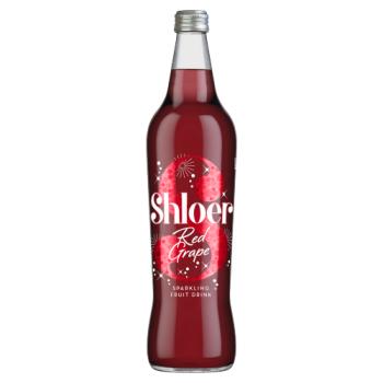 Shloer Red Grape Sparkling Fruit Drink 750ml