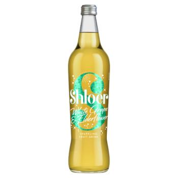 Shloer White Grape & Elderflower Sparkling Fruit Drink 750ml