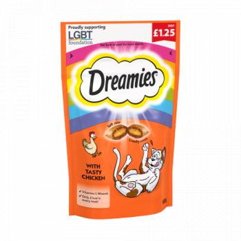 Dreamies Cat Treat Biscuits with Chicken 60g