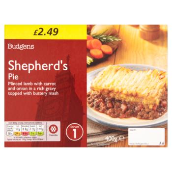 Budgens Shepherd's Pie 400g