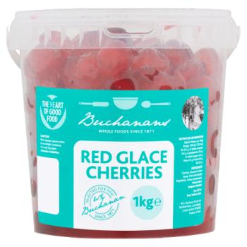Buchanans Red Glace Cherries 1kg