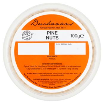Buchanans Pine Nuts 100g