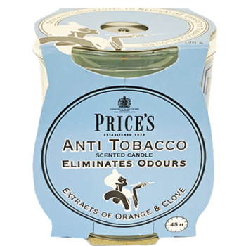Price's Anti Tobacco Scented Candle 