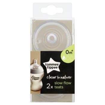 Tommee Tippee Closer to Nature 2 Slow Flow Teats 0m+