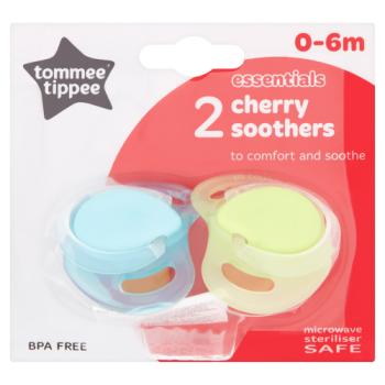 Tommee Tippee Essentials 2 Cherry Soothers 0-6m
