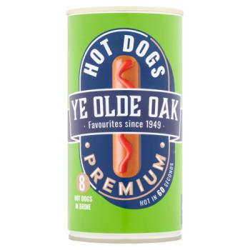 Ye Olde Oak 8 Premium Hot Dogs in Brine 560g