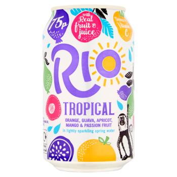 Rio Tropical 330ml Price Mark 75p