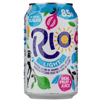 Rio Light Soft Drink 330ml  £0.85