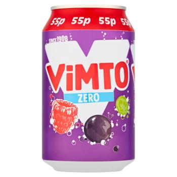 Vimto Zero Cans Pm 55p