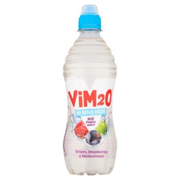 Vim2o Still Fruity Water Grapes, Raspberries & Blackcurrants 500 ml
