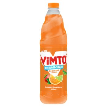 Vimto Orange, Strawberry & Lime Real Fruit Squash 1 Litre
