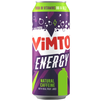Vimto Energy Natural Caffeine with Real Fruit Juice 500ml