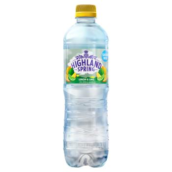 Highland Spring Lemon & Lime Still Spring Water 500ml