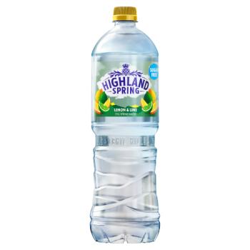 Highland Spring Lemon & Lime Still Flavoured Spring Water 1.25 Litre