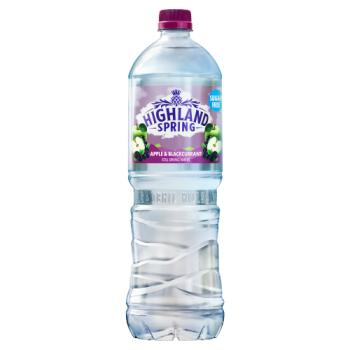 Highland Spring Apple & Blackcurrant Still Flavoured Spring Water 1.25 Litre