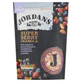 Jordans Super Berry Granola Redcurrants, Blackcurrants, Blueberries, Cranberries 370g