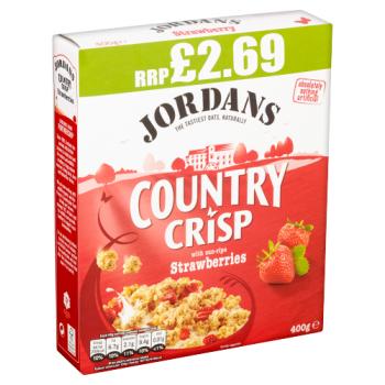 Jordans Country Crisp with Sun-Ripe Strawberries 400g