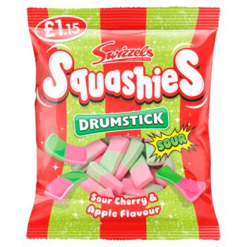 Swizzels Drumstick Squashies Sour Cherry & Apple Flavour 120g