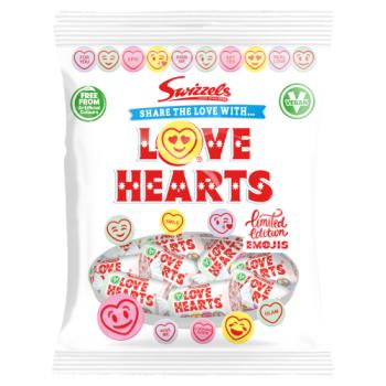 Swizzels Limited Edition Love Hearts Emojis 76g