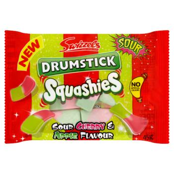 Squashies D/stick Cherry & Appl Pm50p