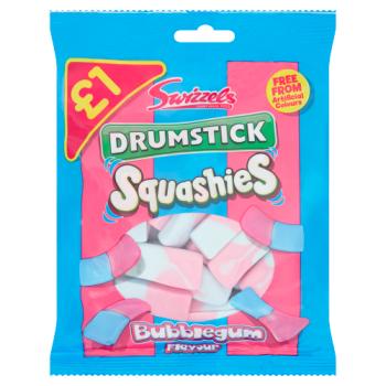 Swizzels Drumstick Squashies Bubblegum 145g