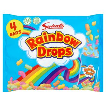 Swizzels Rainbow Drops 125g 4s