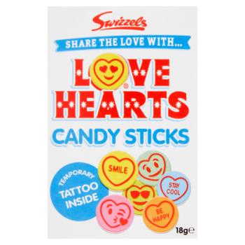 Swizzels Love Hearts Candy Sticks