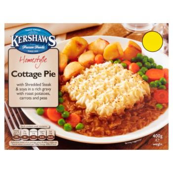 Kershaws Cottage Steak Pie Pm 1.89* 400g