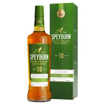 Speyburn Aged 10 Years Speyside Single Malt Scotch Whisky 70cl