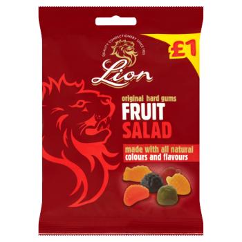 Lion Original Hard Fruit Salad Gums 150g