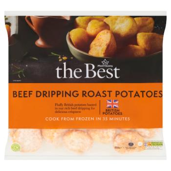 Morrisons The Best Beef Dripping Roast Potatoes 800g
