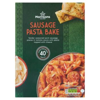 Morrisons Sausage Pasta Bake 400g