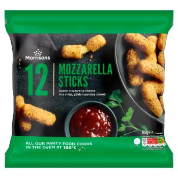 Morrisons 12 Mozzarella Sticks 180g