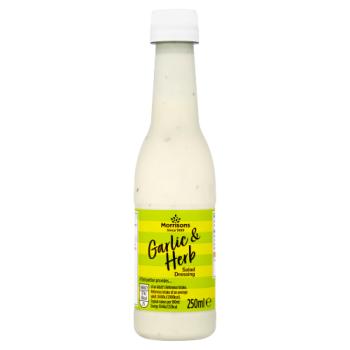 Morrisons Garlic & Herb Salad Dressing 250ml