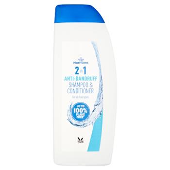 Morrisons 2 in 1 Anti-Dandruff Shampoo & Conditioner 500ml
