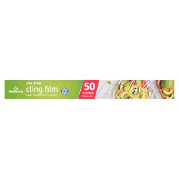 Morrisons PVC Free Cling Film 50 Metres